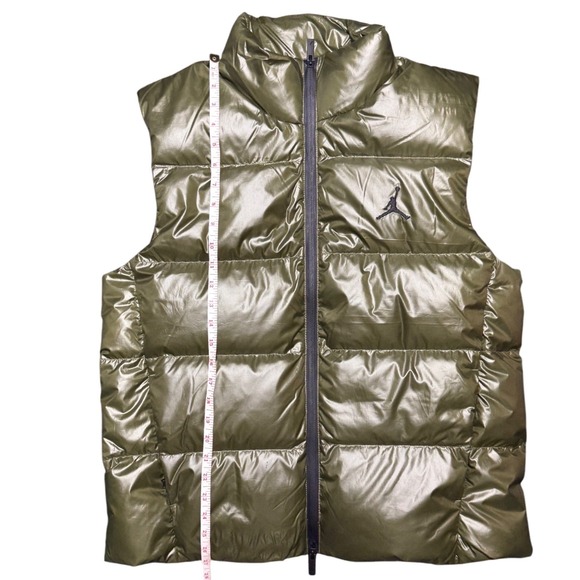 Nike Air Jordan M Flight Therma-Fit Vest Down-Fill FV7273-222 NWT $165 - Picture 8 of 9